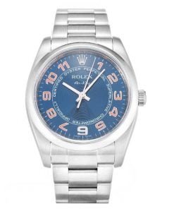 Rolex Air-King 34mm Blue Dial 114200