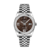 Rolex Datejust 116200BFAJ 36MM Bronze Floral Dial Silver-tone Case
