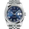 Rolex Datejust 116200BLCAJ 36MM Blue Concentric Dial Silver-tone Case