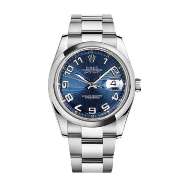 Rolex Datejust 116200BLCAO 36MM Blue Concentric Dial Silver-tone Case - Image 2