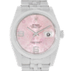 Rolex Datejust 116200PFAJ 36MM Pink Floral Dial Silver-tone Case