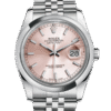 Rolex Datejust 116200PSJ 36MM Pink Dial Silver-tone Case