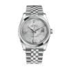 Rolex Datejust 116200SFAJ 36MM Silver Floral Dial Silver-tone Case