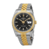 Rolex Datejust 116203BKSJ 36MM Black Dial Silver-tone Case