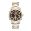 Rolex Datejust 116203BRAO 36MM Brown Dial Silver-tone Case