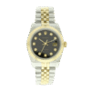 Rolex Datejust 116233-0208 36MM Black Dial Silver-tone Case