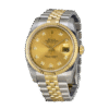 Rolex Datejust 116233-CDJ 36MM Champagne Dial Silver-tone Case