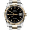 Rolex Datejust 116233BKSO 36MM Black Dial Silver-tone Case