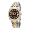 Rolex Datejust 116233BRAJ 36MM Brown Dial Silver-tone Case