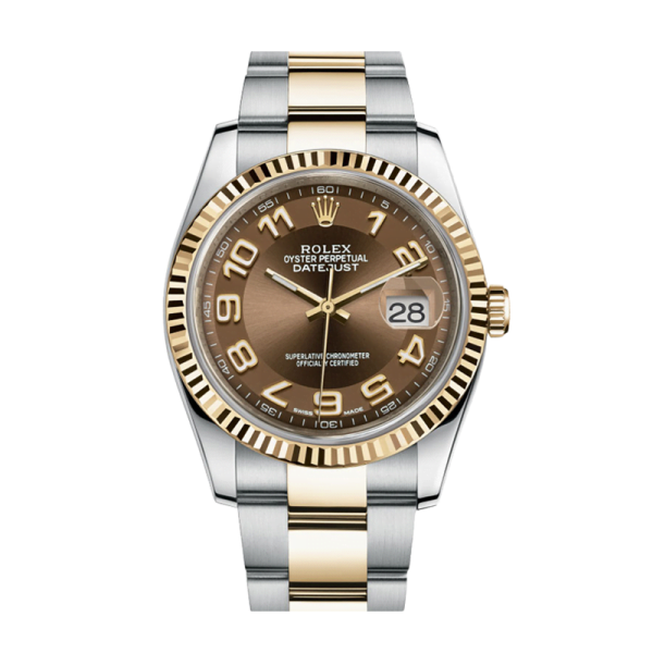 Rolex Datejust 116233BRAO 36MM Brown Dial Silver-tone Case - Image 2