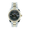 Rolex Datejust 116233GYRO 36MM Wimbledon Dial Silver-tone Case
