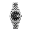Rolex Datejust 116234BKCAJ 36MM Black Dial Silver-tone Case