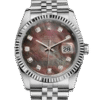 Rolex Datejust 116234BKMDJ 36MM Mother of Pearl Dial Silver-tone Case