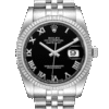 Rolex Datejust 116234BKRJ 36MM Black Dial Silver-tone Case