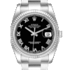 Rolex Datejust 116234BKRO 36MM Black Dial Silver-tone Case