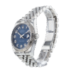 Rolex Datejust 116234BLCAJ 36MM Blue Concentric Dial Silver-tone Case