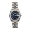 Rolex Datejust 116234BLCAJ 36MM Blue Concentric Dial Silver-tone Case