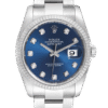 Rolex Datejust 116234BLDO 36MM Blue Dial Silver-tone Case