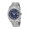 Rolex Datejust 116234BLRJ 36MM Blue Dial Silver-tone Case