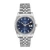Rolex Datejust 116234BLSJ 36MM Blue Dial Silver-tone Case