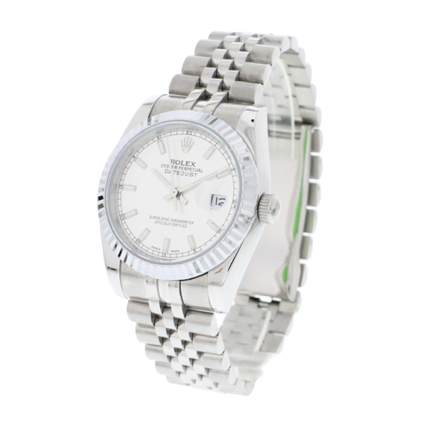 Rolex Datejust 116234WSJ 41MM White Dial Silver-tone Case - Image 3
