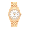 Rolex Datejust 116238 36MM White Dial Gold-tone Case