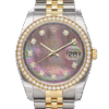Rolex Datejust 116243BKMDJ 36MM Mother of Pearl Silver-tone Case