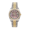 Rolex Datejust 116243BKMDJ 36MM Mother of Pearl Silver-tone Case