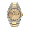 Rolex Datejust 116243CSO 36MM Champagne Dial Silver-tone Case