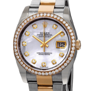 Rolex Datejust 116243MDO 36MM Mother of Pearl Silver-tone Case