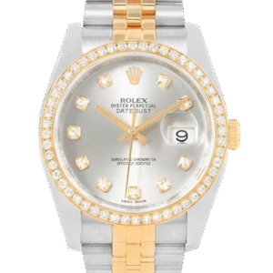 Rolex Datejust 116243SDJ 36MM Silver Dial Silver-tone Case