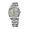 Rolex Datejust 116244-72600 36MM Silver Wave Dial Silver-tone Case