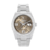 Rolex Datejust 116244BFAO 36MM Bronze Floral Dial Silver-tone Case