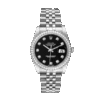 Rolex Datejust 116244BKDJ 36MM Black Dial Silver-tone Case