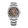 Rolex Datejust 116244BKMDO 36MM Mother of Pearl Silver-tone Case