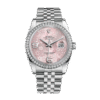 Rolex Datejust 116244PFAJ 36MM Pink Floral Dial Silver-tone Case