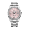 Rolex Datejust 116244PFAO 36MM Pink Floral Dial Silver-tone Case
