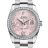 Rolex Datejust 116244PFAO 36MM Pink Floral Dial Silver-tone Case