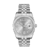 Rolex Datejust 116244SWDAJ 36MM Silver Wave Dial Silver-tone Case