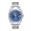 Rolex Datejust 116300-72210 41MM Blue Dial Silver-tone Case