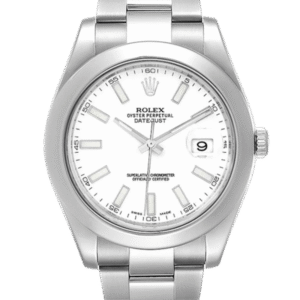 Rolex Datejust 116300WSO 41MM White Dial Silver-tone Case