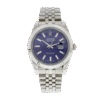 Rolex Datejust 116334BLSJ 41MM Blue Dial Silver-tone Case