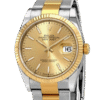 Rolex Datejust 126233CSO 36MM Champagne Dial Silver-tone Case