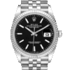 Rolex Datejust 126234BKSJ 36MM Black Dial Silver-tone Case