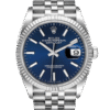 Rolex Datejust 126234BLSJ 36MM Blue Dial Silver-tone Case