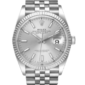 Rolex Datejust 126234SSJ 36MM Silver Dial Silver-tone Case
