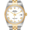 Rolex Datejust 16233WRJ 36MM Black Dial Silver-tone Case