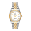 Rolex Datejust 16233WRJ 36MM Black Dial Silver-tone Case