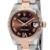Rolex Datejust 178341-72161 31MM Chocolate Dial Rose Gold-tone Case