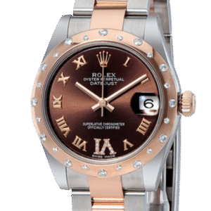 Rolex Datejust 178341-72161 31MM Chocolate Dial Rose Gold-tone Case